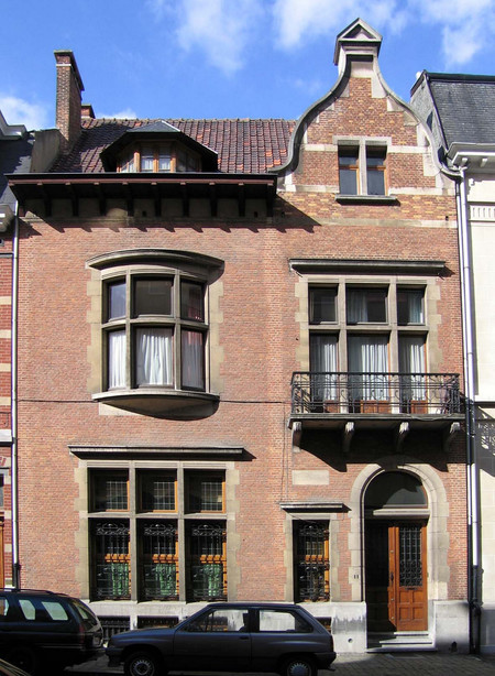 De Crayerstraat 11, Brussel Uitbreiding Zuid, Woning Tschaggeny (© urban.brussels)