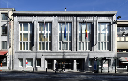 Ravensteinstraat 4, Brussel, zetel van het voormalige Verbond der Belgische Nijverheid - VBN, huidig VBO (© ARCHistory, foto 2019)