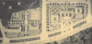 Avenue Franklin Roosevelt 50, Bruxelles Extension Sud, ULB - Bâtiment A - Facultés de Droit et de Philosophie et Lettres (© L'Emulation, 6, 1924, planche 21)