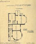 Bortierlaan 24 en Hoge Duinenlaan 25, De Panne, Villa's 'René' en 'Norbert' (© Album de la Maison Moderne, [1908], kalk)