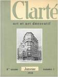 Jean-Baptsite Meunierstraat 44, Elsene (© Clarté, 1, 1935, cover)