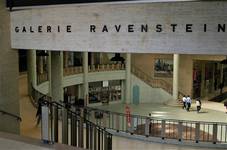 Galerie Ravenstein, Bruxelles, escaliers vers la rotonde (© T. Verhofstadt, photo 2019)